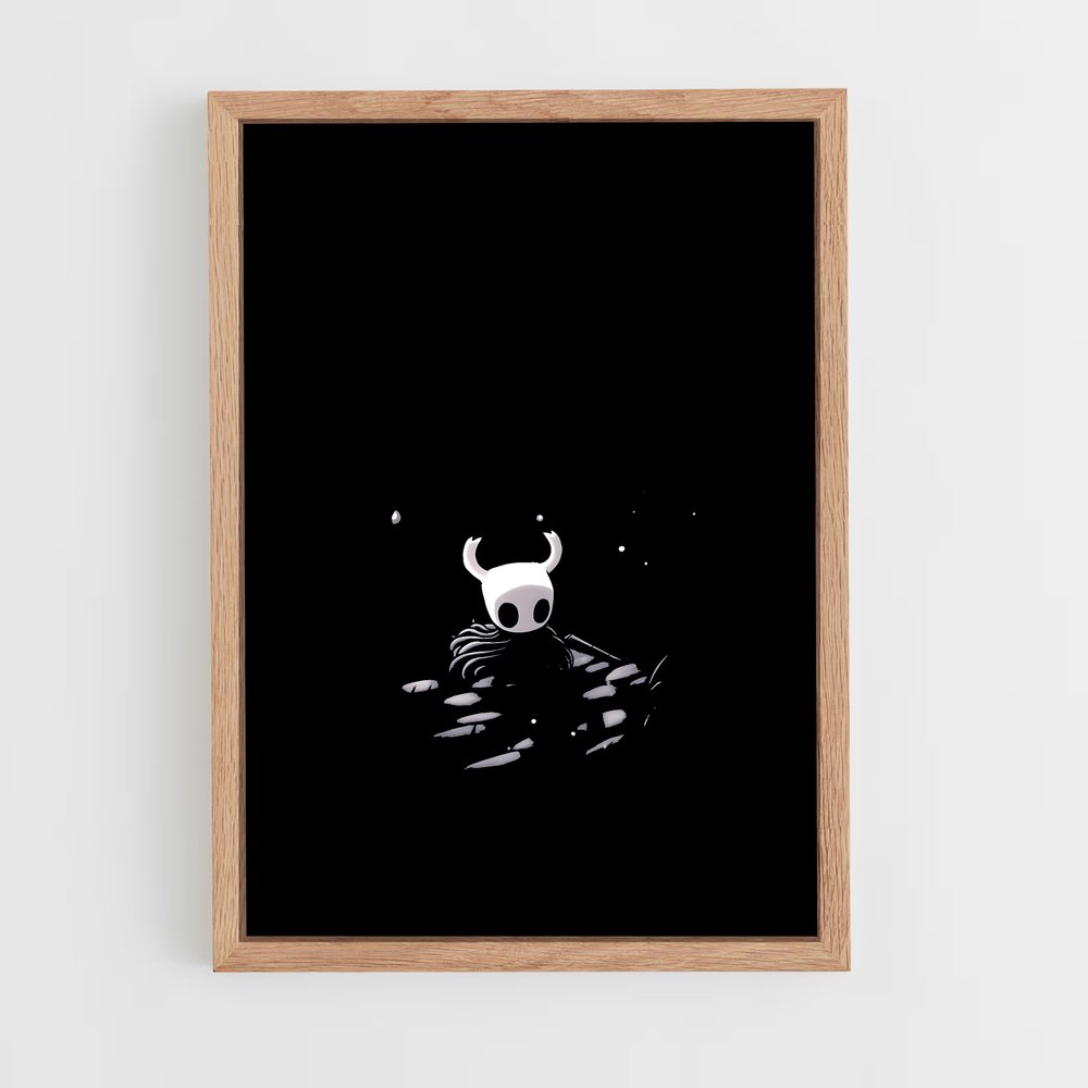 Poster Le Chat Flottant – affiche Hollow Knight (vue 4)